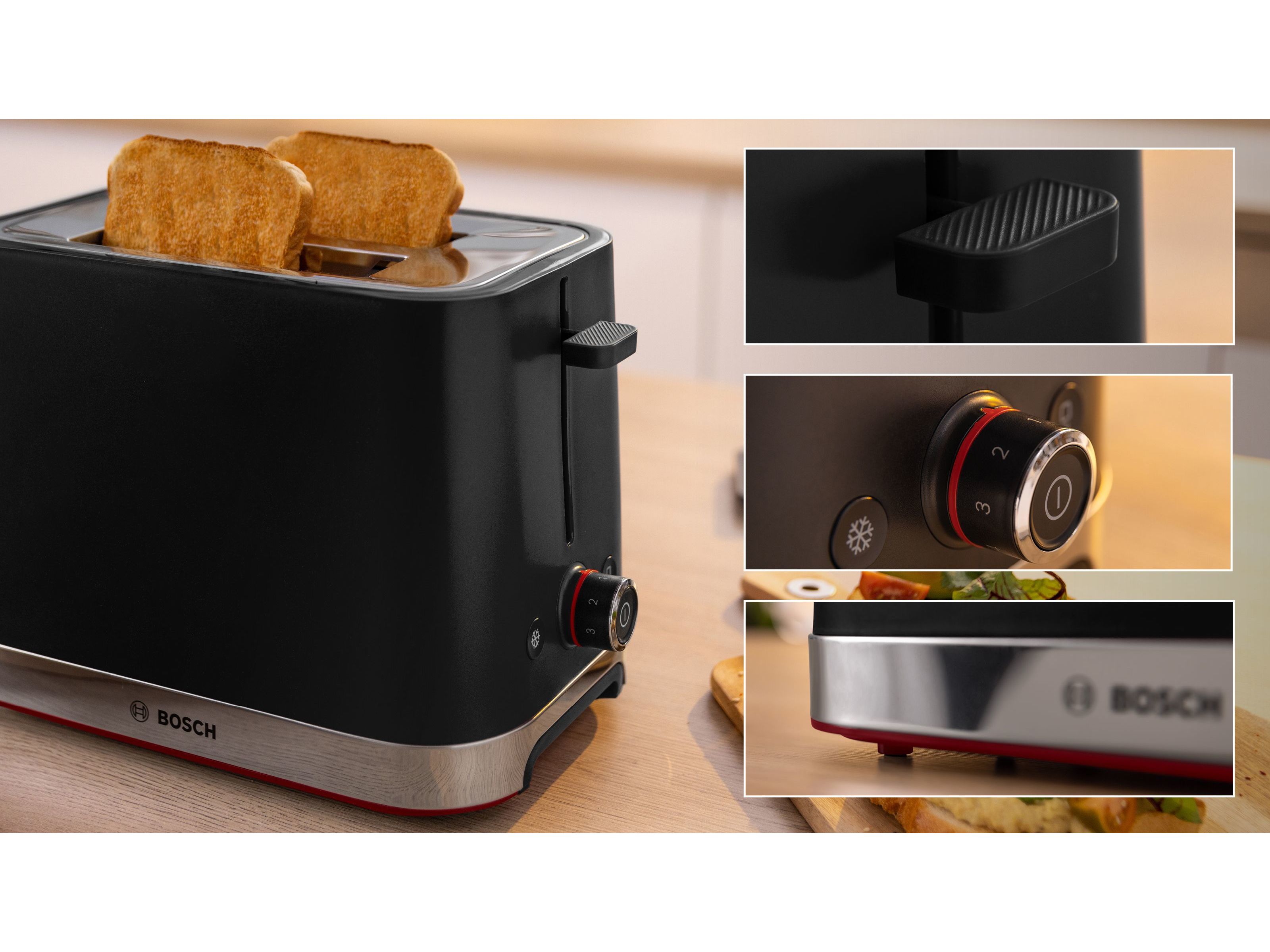 TORRADEIRA 2 FENDAS BOSCH TAT4M223 MYMOMENT 950W