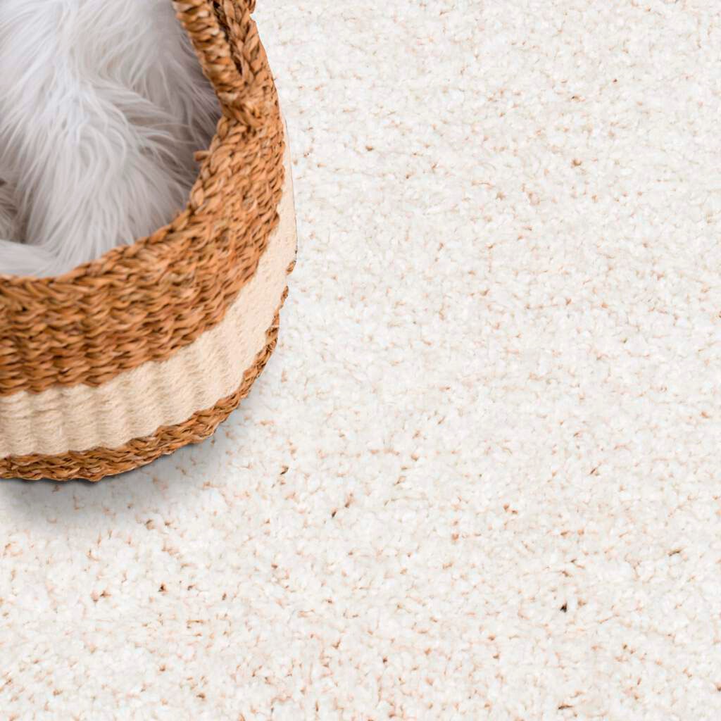 Carpet City Hochflor-Teppich »City Shaggy« rund 30 mm Höhe Teppich Langflor, Uni, Shaggy, flauschig-weich