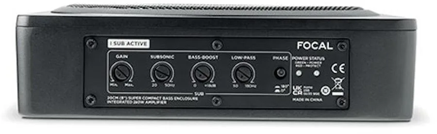 Focal Isub Active Subwoofers voiture