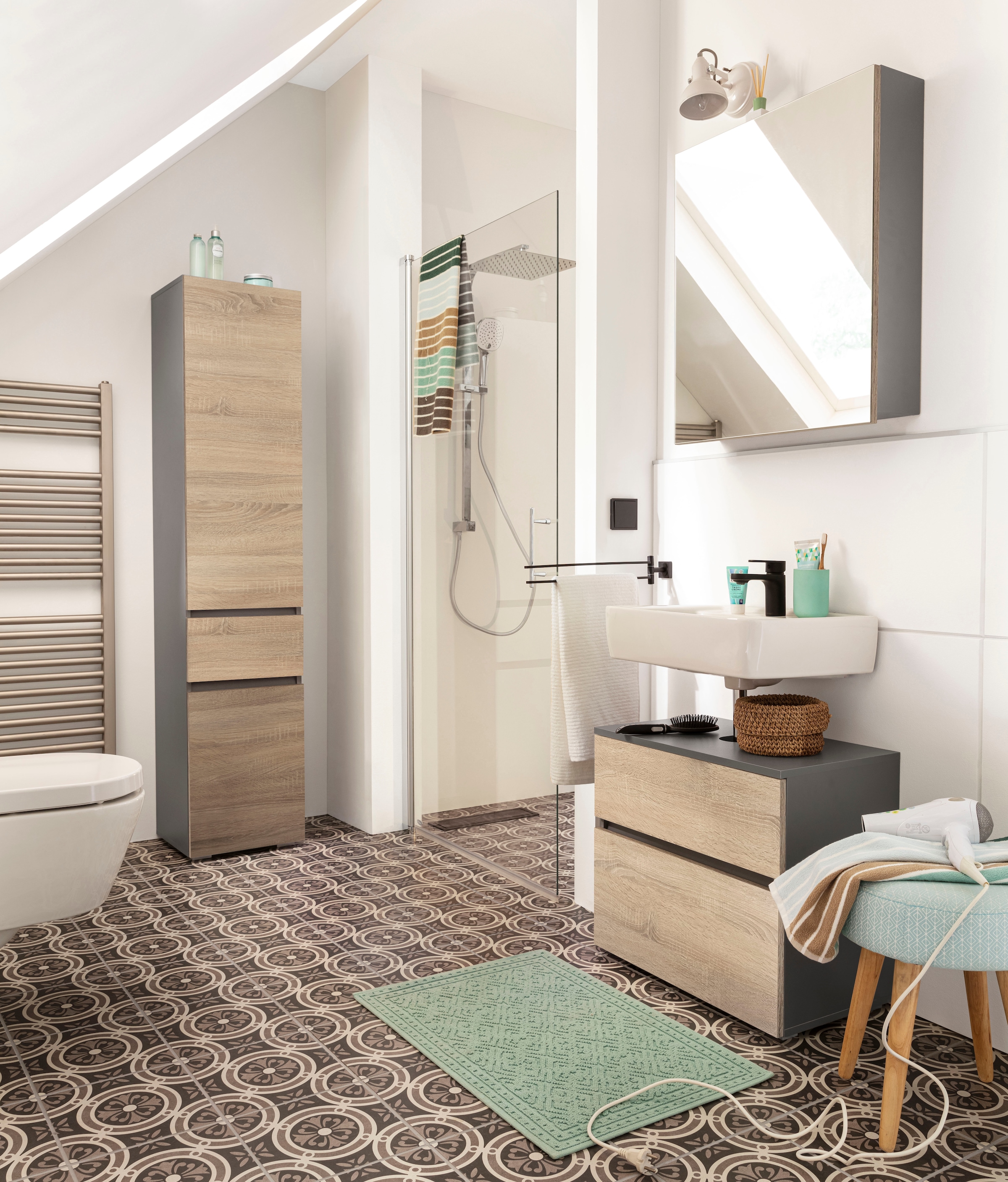 Home affaire Spiegelschrank »Wisla« Breite 60 cm