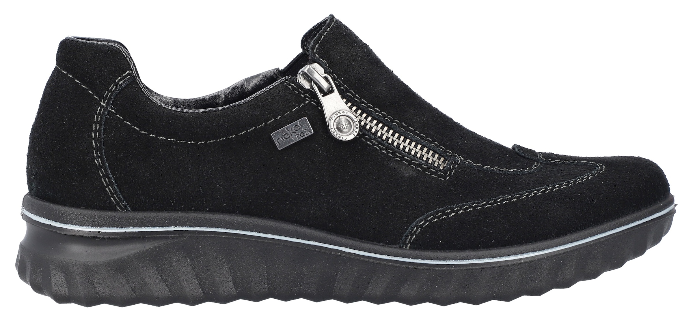 Rieker Slip-On Sneaker  , Freizeitschuh, Halbschuh, Outdoorschuh mit riekerTEX-Membran