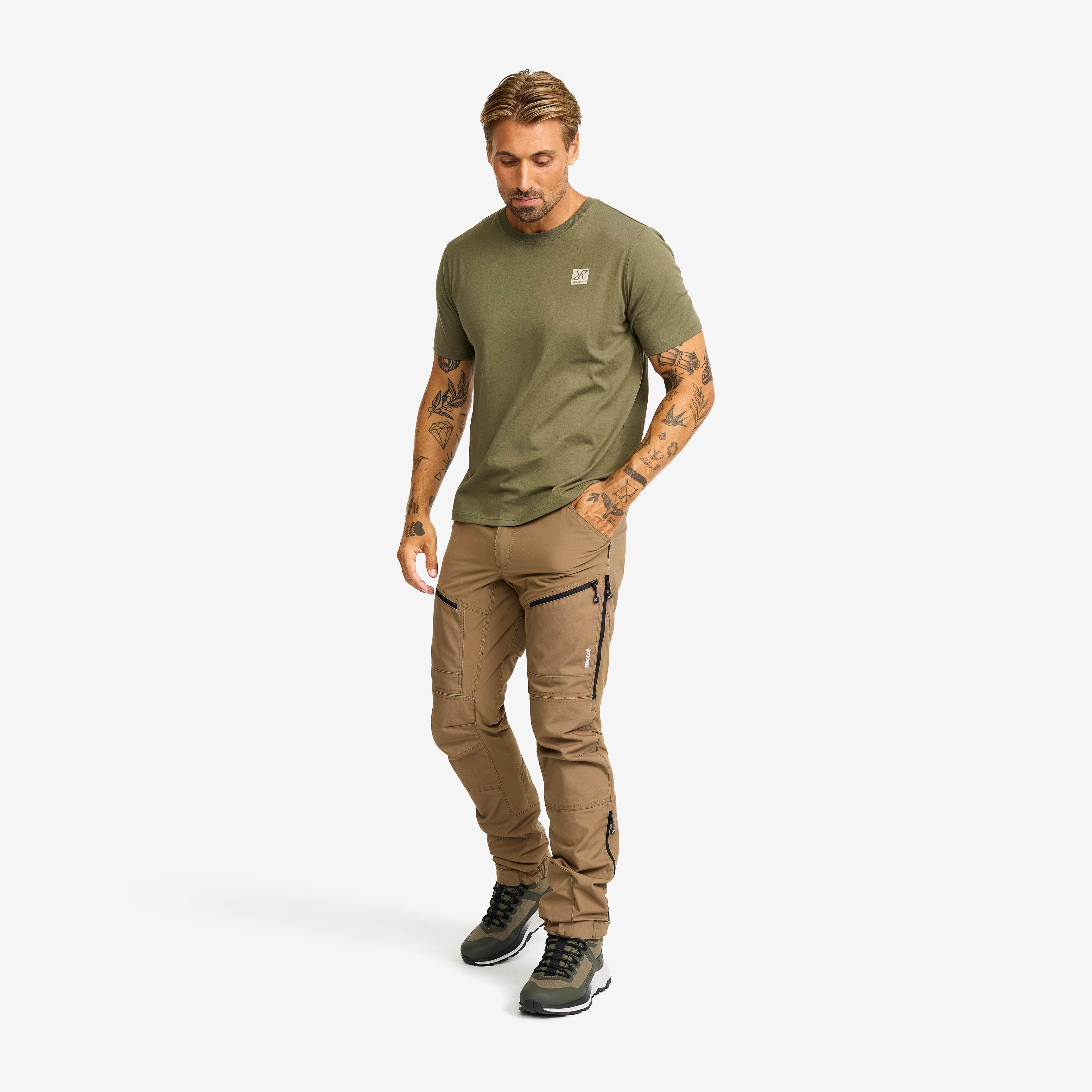 Easy Graphic Nature Lines T-shirt Herre Kalamata