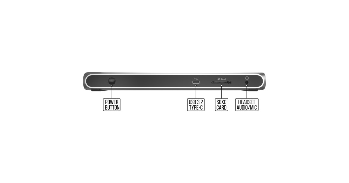 CorsairTBT100 Thunderbolt 3 Dock dockingstation  (Zilver, HDMI, USB-C, RJ-45)