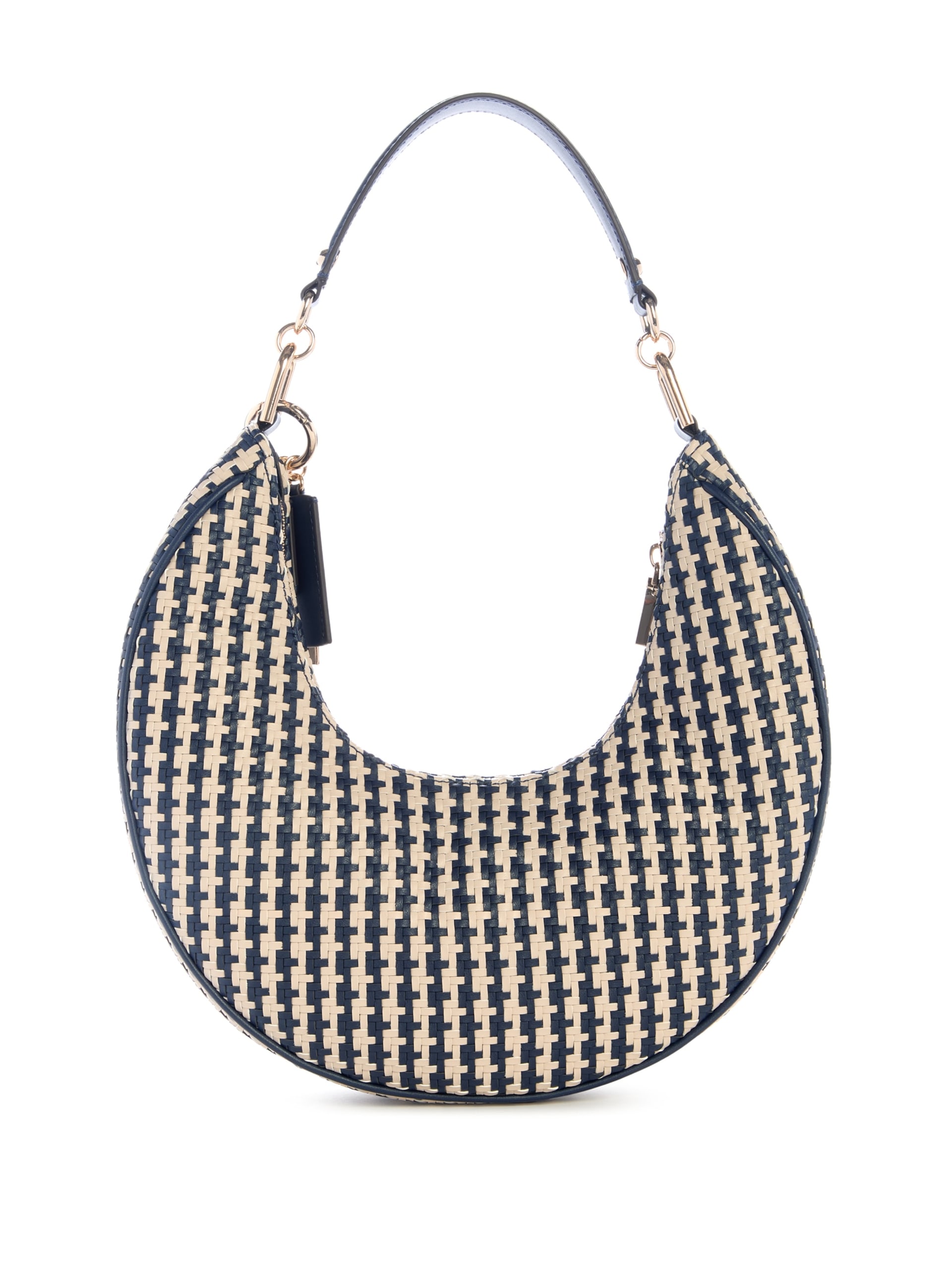 Bolsa de ombro hobo trançada Mirema