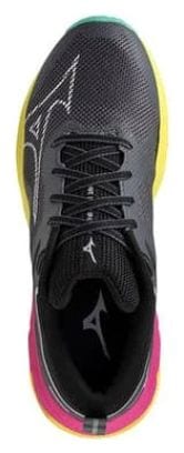 Chaussures de Trail Running Femme Mizuno Wave Ibuki 4 Noir Multi-couleurs
