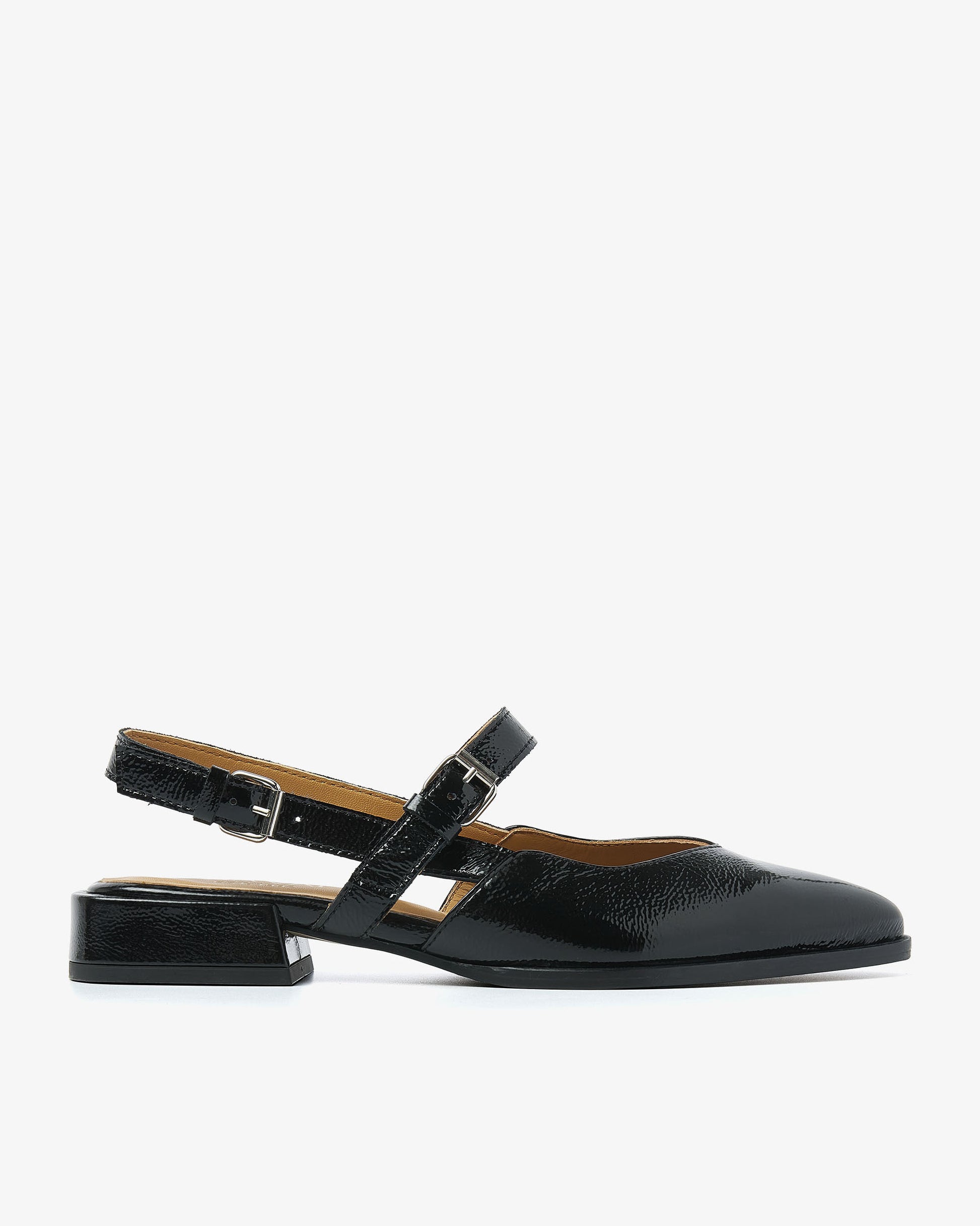VIA VAI zwarte slingbacks Jazz Valerie