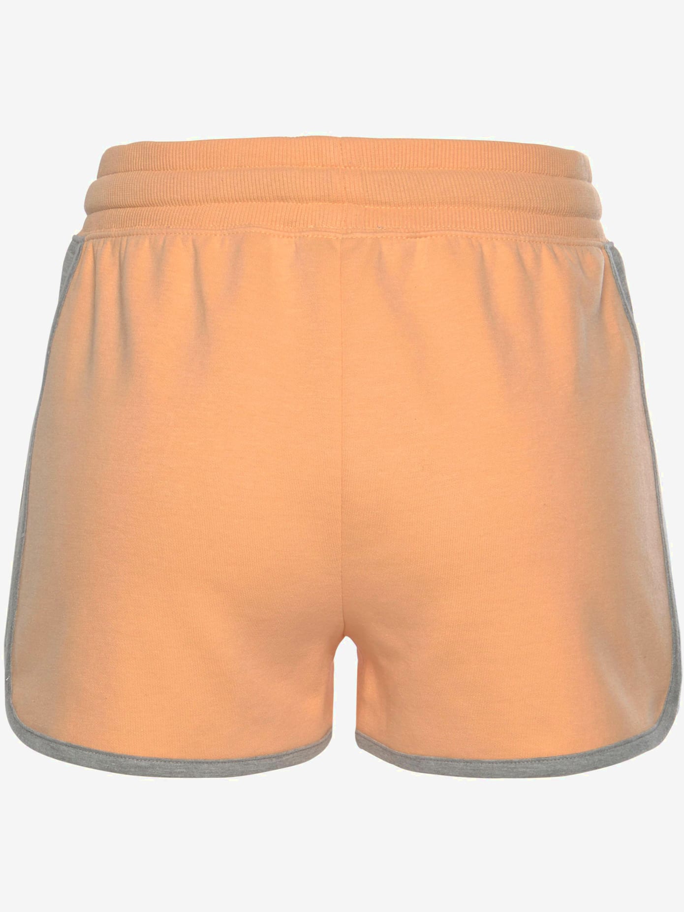 Short en matière sweat short décontracté, ceinture à coulisse élastique