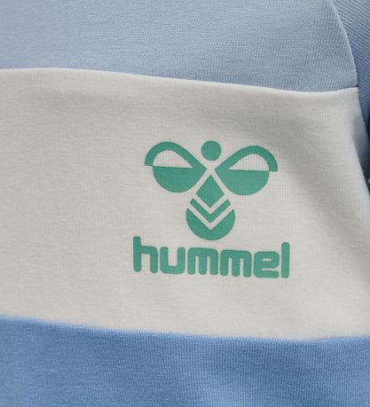 Hummel T-Shirt - hmlAslan - Sølver Lake Blue