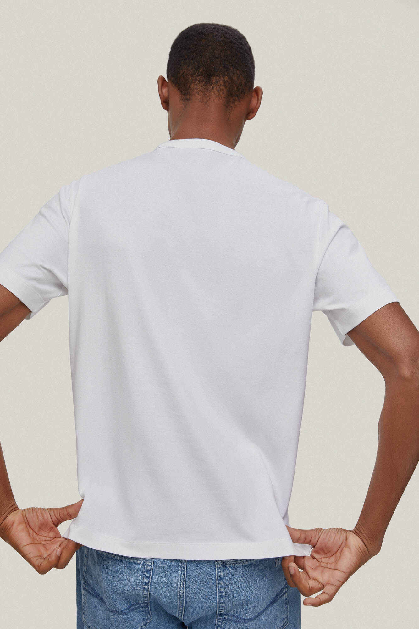 Camiseta com logo - Branca