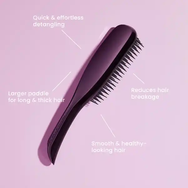 The Ultimate Detangler Hairbrush Midnight Black