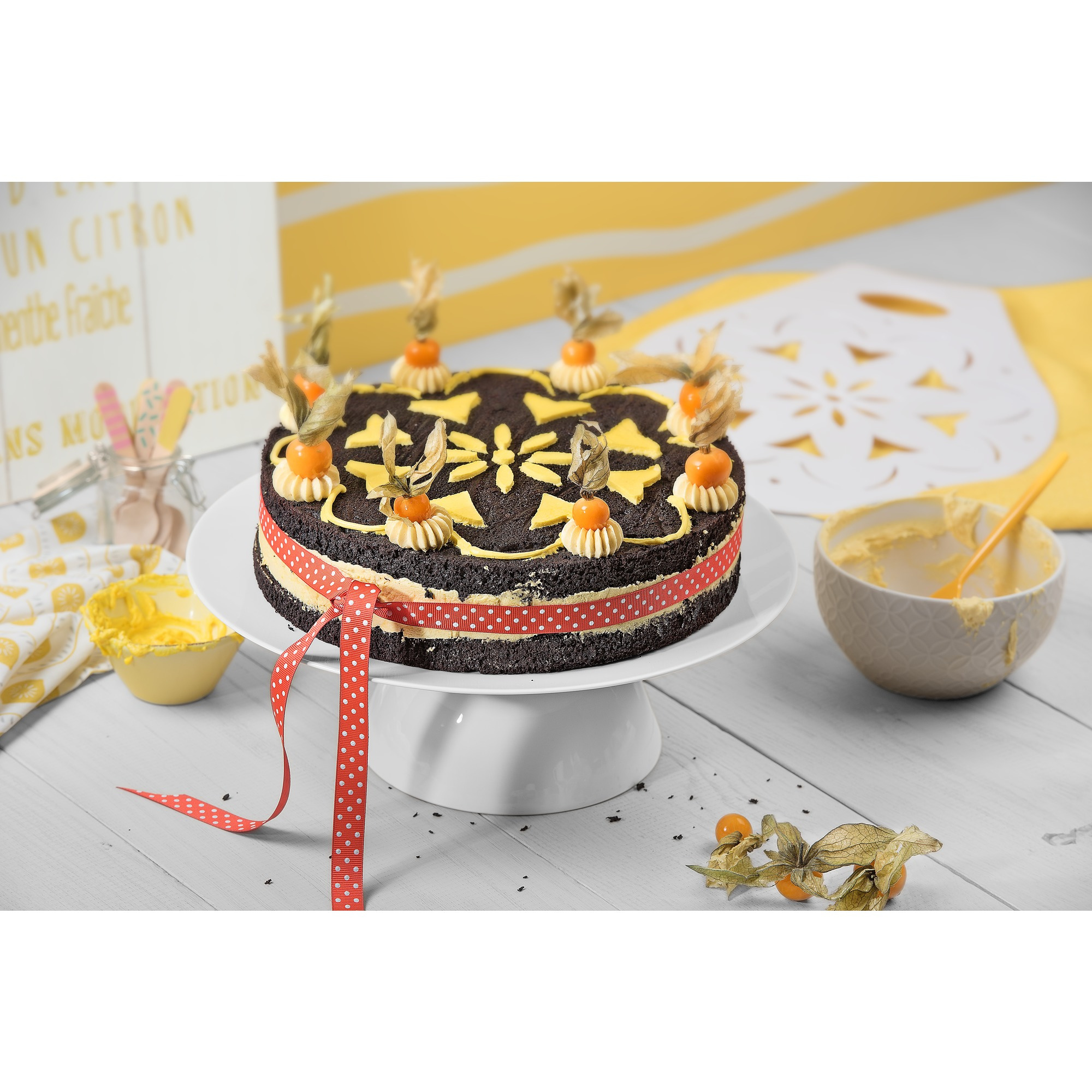 Kuchenheber/Dekorschablone KAISER