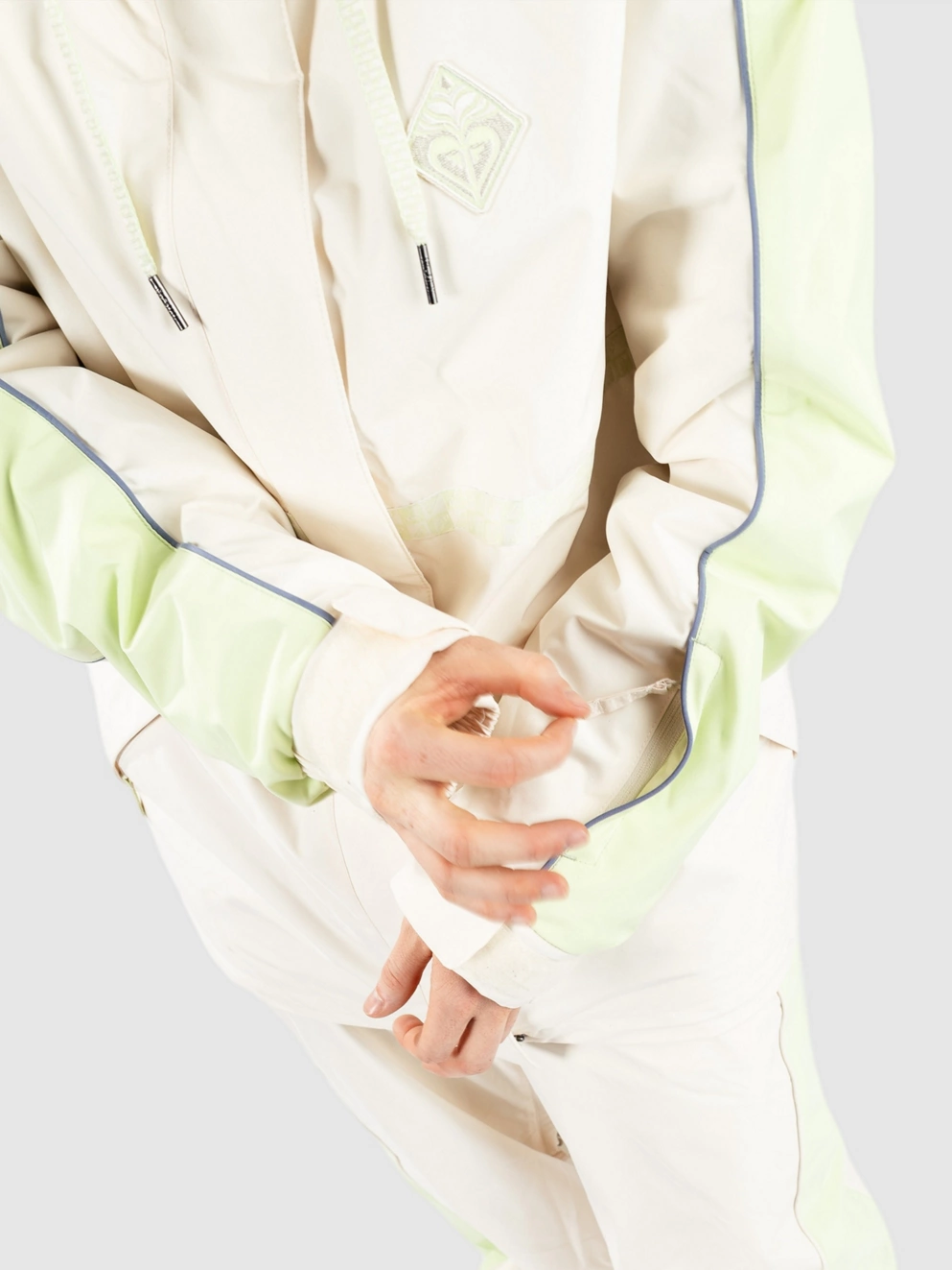 Roxy Highridge Hoodie Jacket buttercream