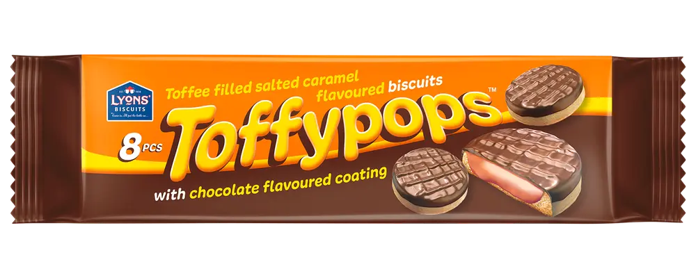 Lyons Toffypops 120 g - assorterede varianter
