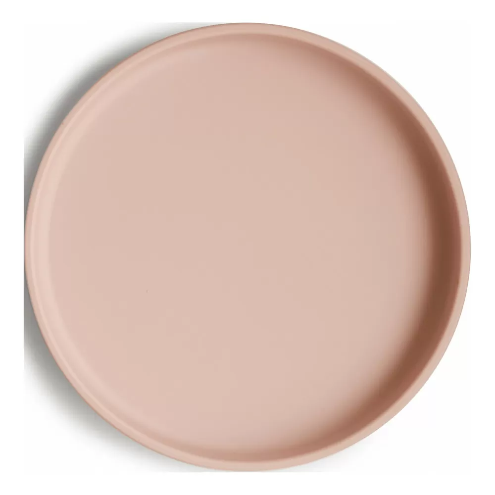 Mushie Silikone Tallerken Blush - 1 stk.