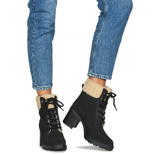 Only - ONLBARBARA-20 WARM PU BOOT - Noir