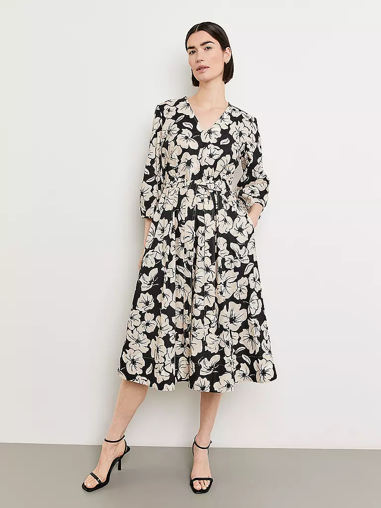 GERRY WEBER Midikleid schwarz