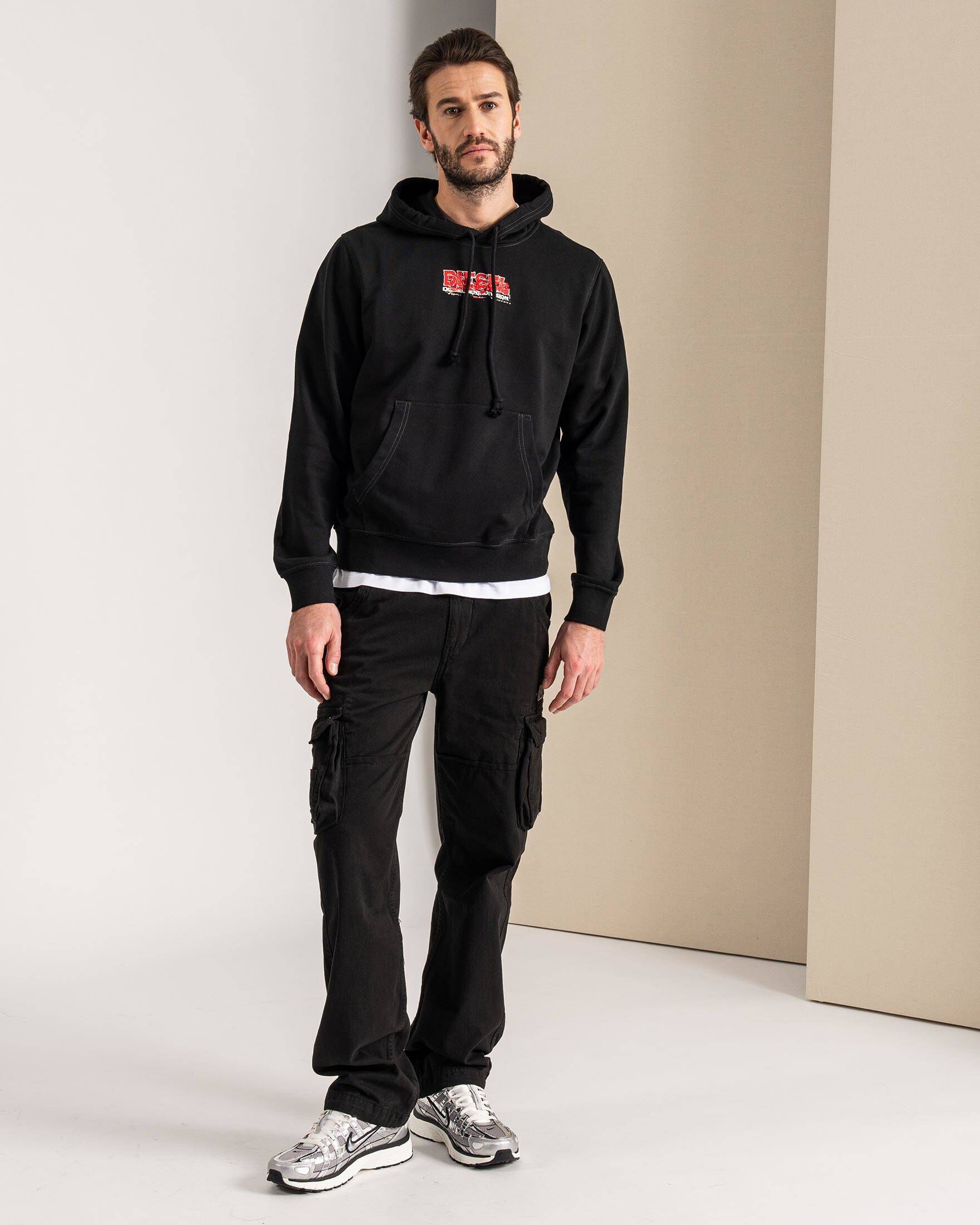 Diesel| Herren Hoodie S-GINN-HOOD-K37