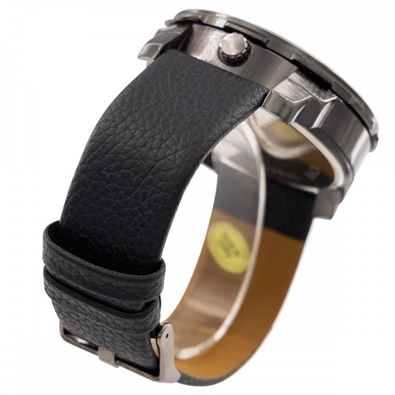Coffret montre Homme CHTIME bracelet Cuir Noir