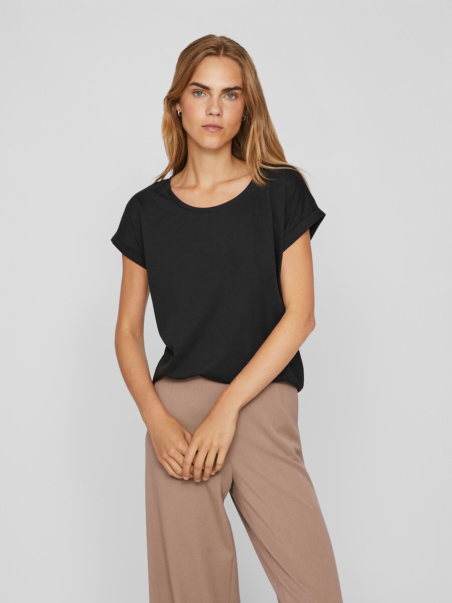 VILA<br>Camiseta em jersey