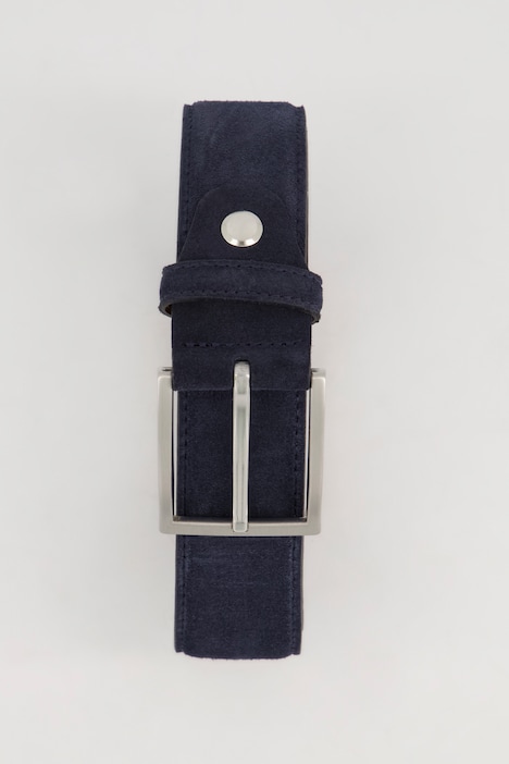 Gürtel, Business, echtes Veloursleder, bis 170cm