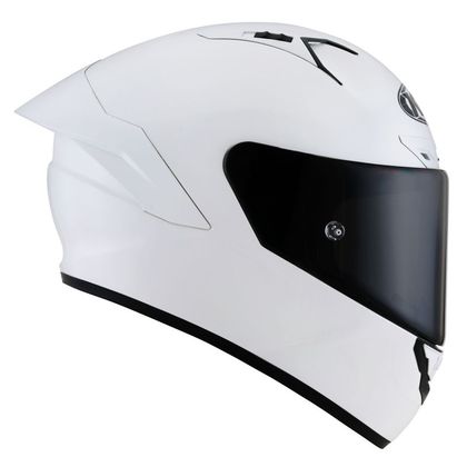 Casque KYT NZ-RACE PLAIN - Blanc / Noir