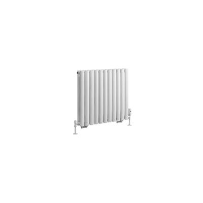 Eastbrook Tunstall dubbele radiator 65x60cm 1010W wit mat
