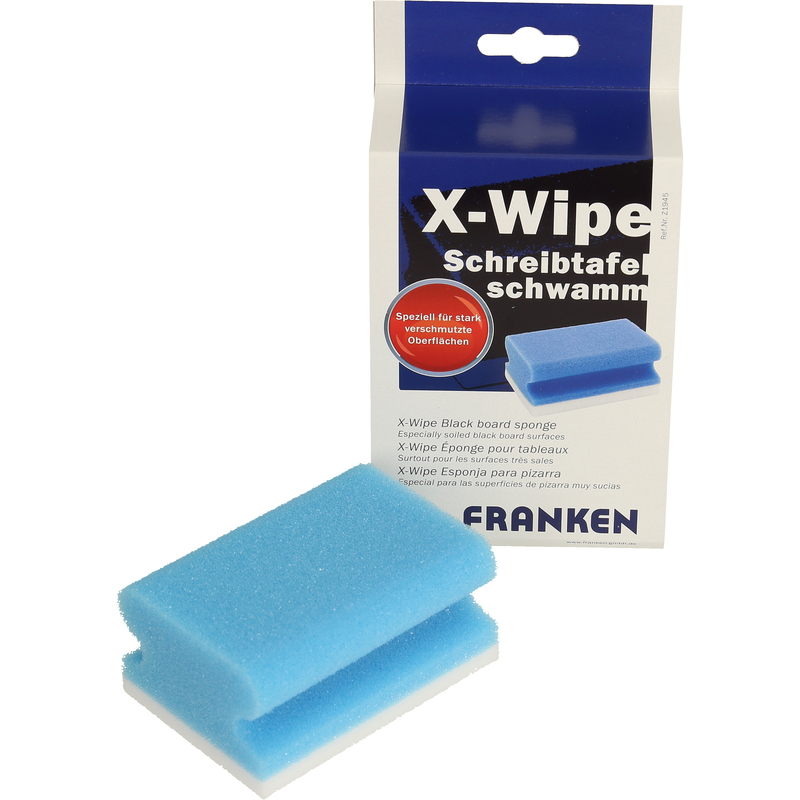 Franken Reinigungsschwämme X-Wipe!, 2 Stück, blau/weiss