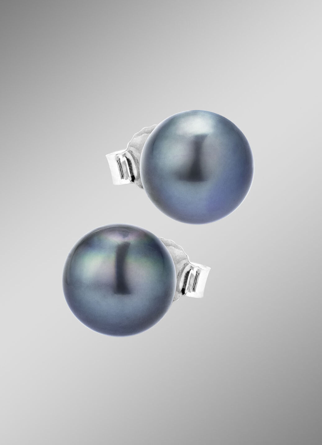 Elegante Ohrstecker mit Tahiti-Zuchtperlen