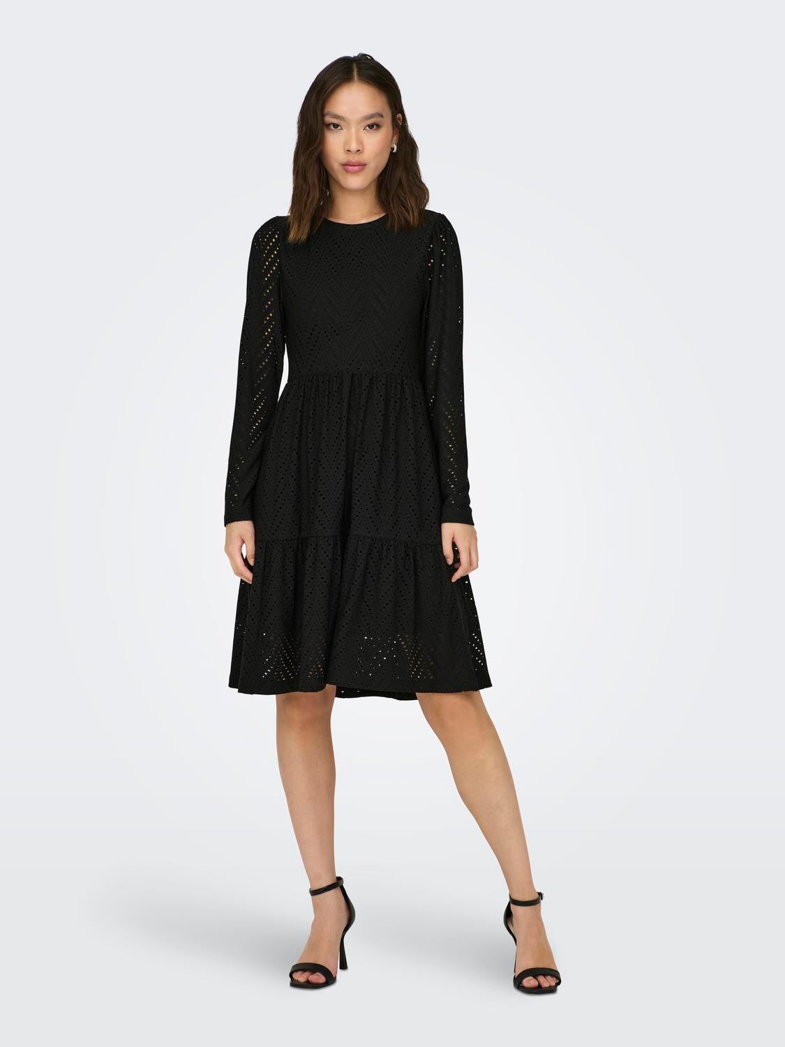 JDYCARLA Kurzes Kleid Black