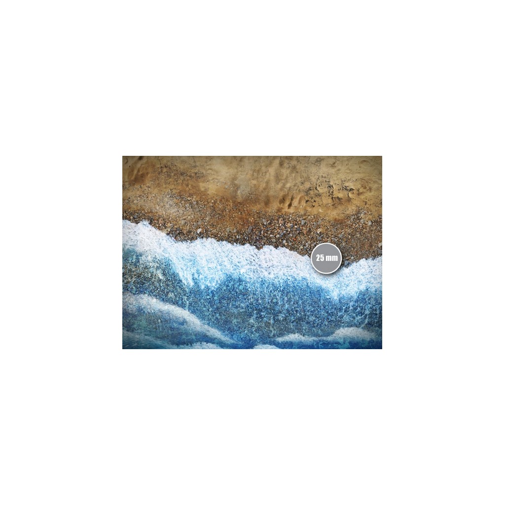 Terrain Mat PVC - Beach - 120x180