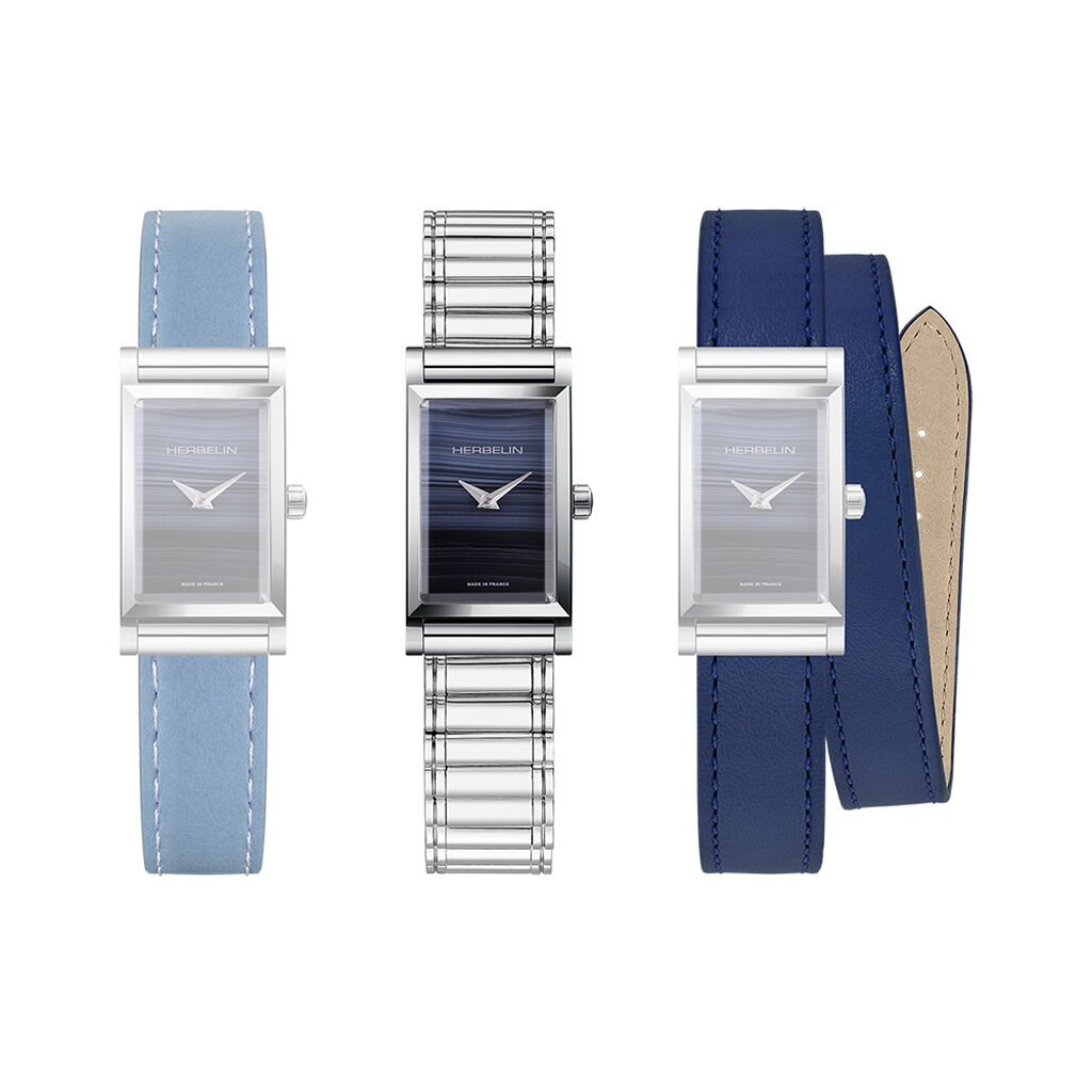 Coffret De Montre Herbelin Antares Bleu