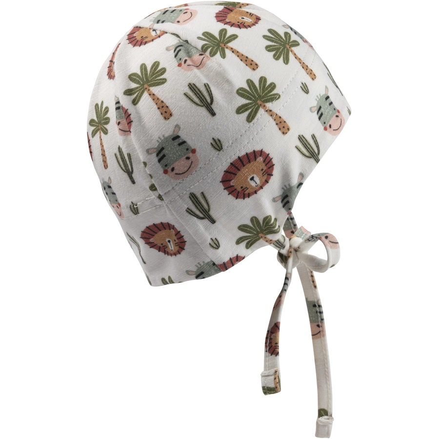 Sterntaler Beanie Safaritiere ecru