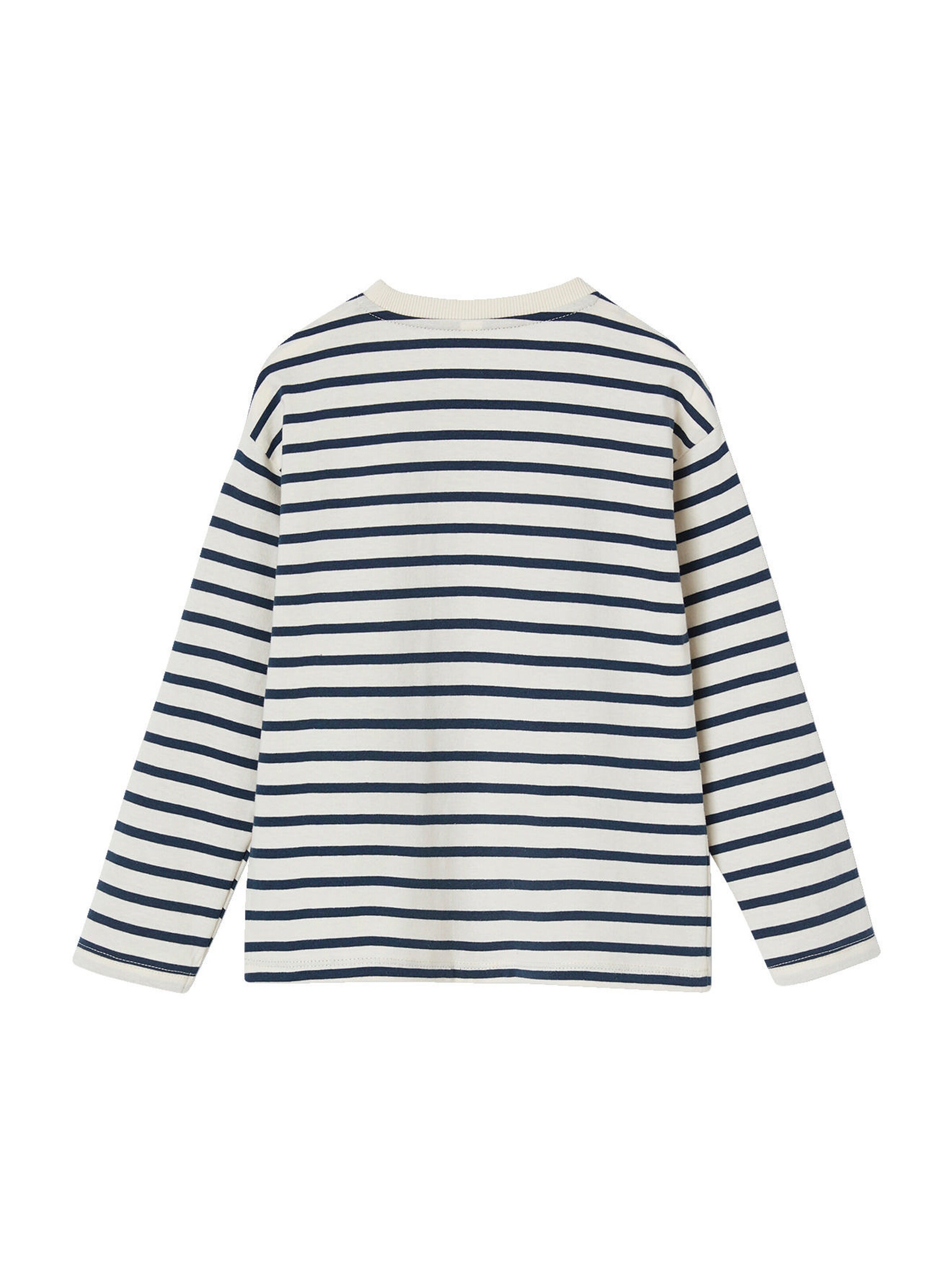Vertbaudet Mädchen Shirt blau gestreift
