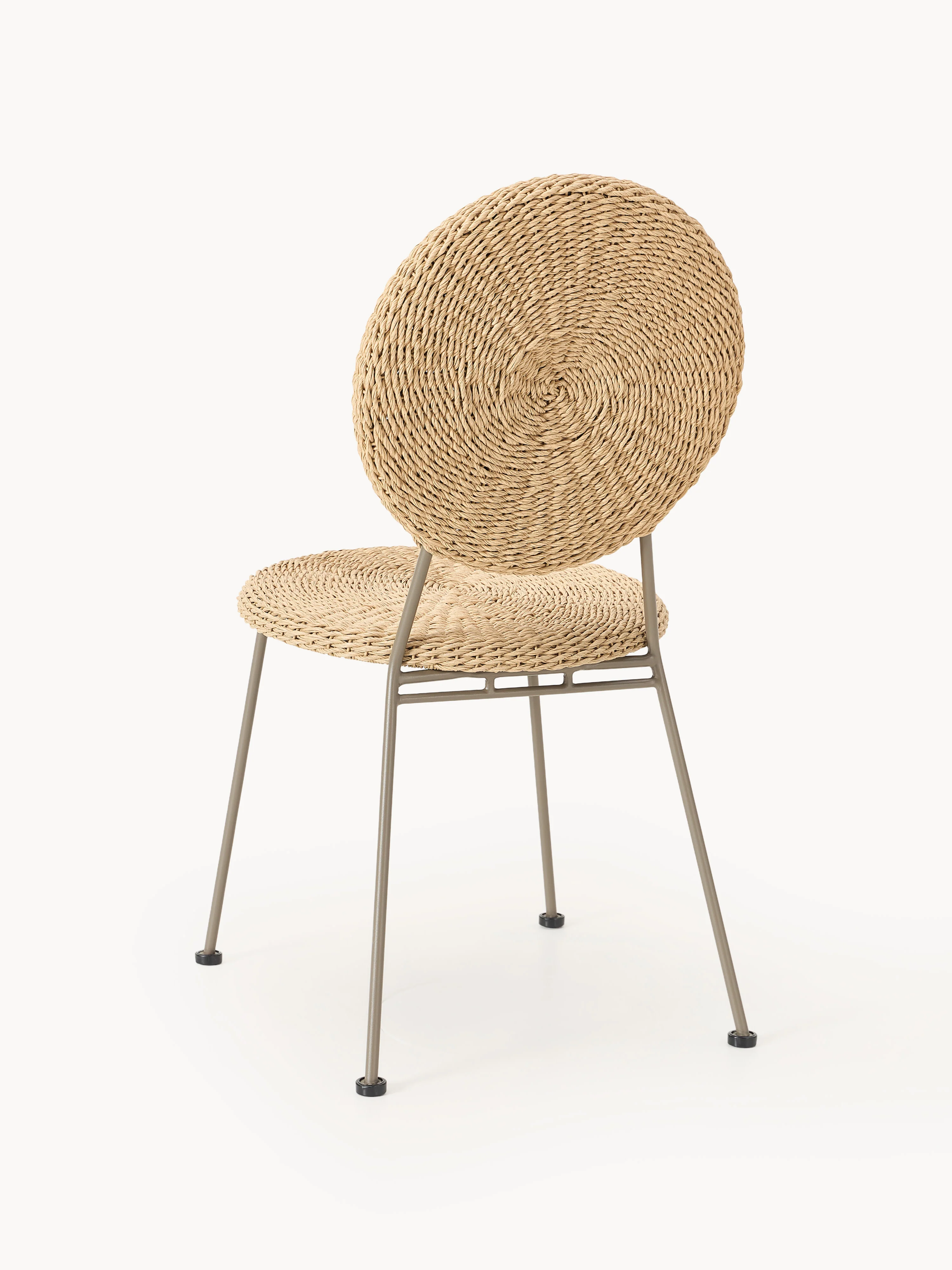 Tuinstoelen Spence van polyrotan, 2 stuks