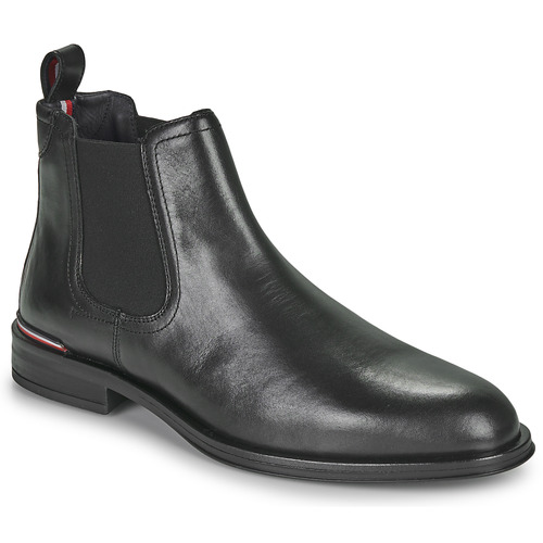 Tommy Hilfiger - CORE RWB HILFIGER LTH CHELSEA - Noir