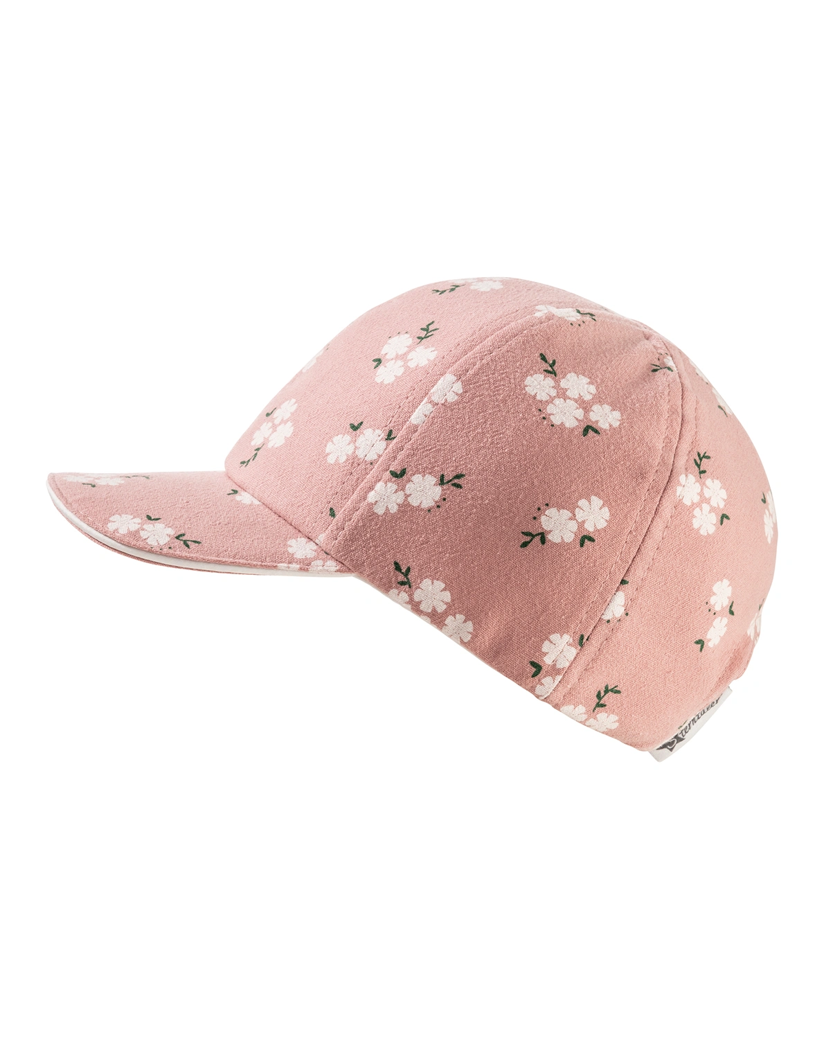 Basecap BLÜMCHEN in mattrosa
