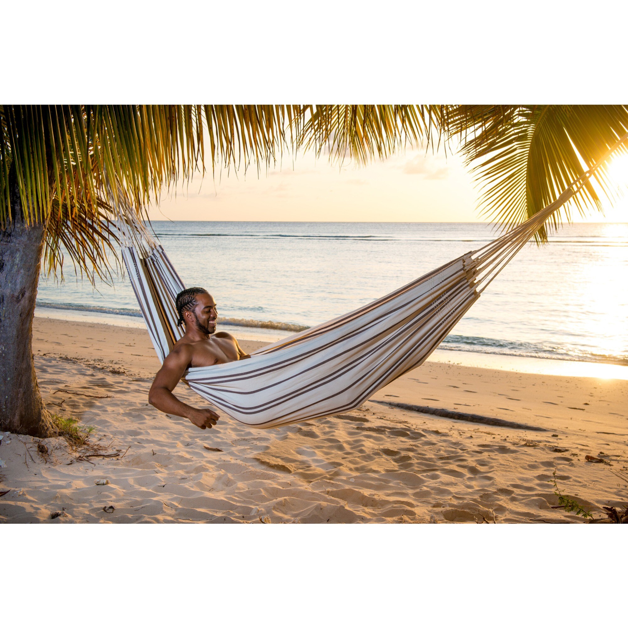 Amazonas Hängematte Hängematte Barbados Cappucino