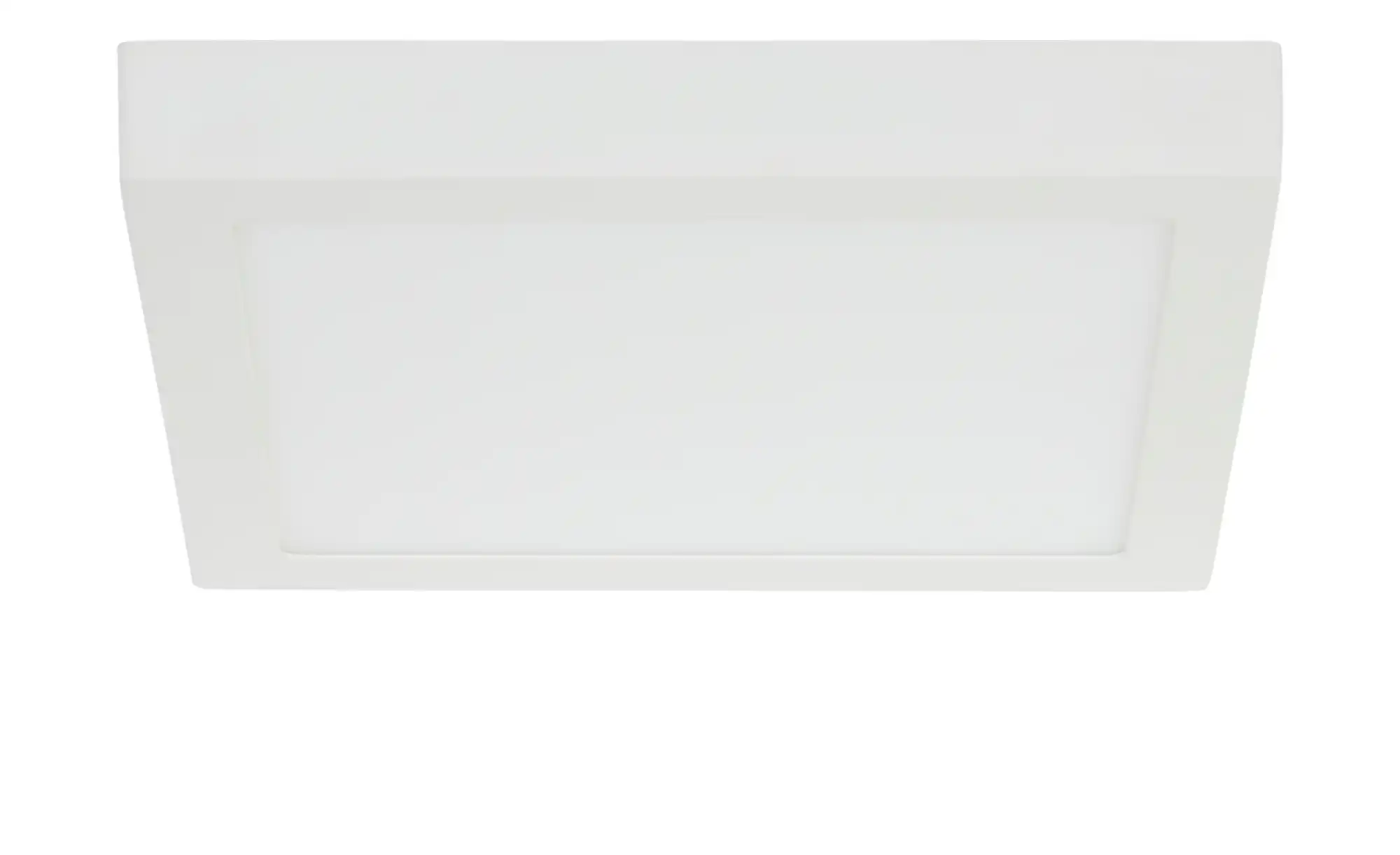 LED-Deckenleuchte, eckig, weiß matt  ´groß´