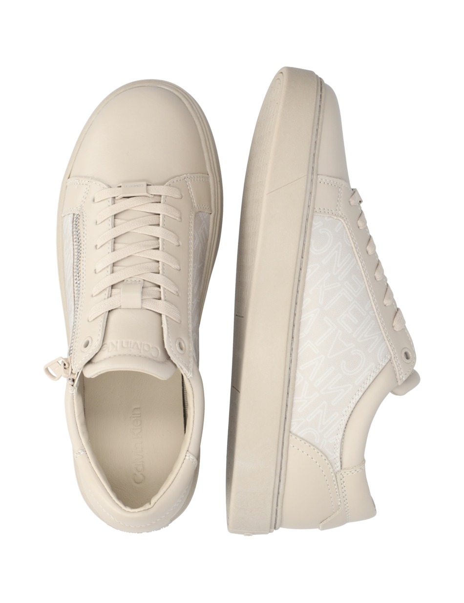 LOW TOP LACE UP W/ZIP MONO