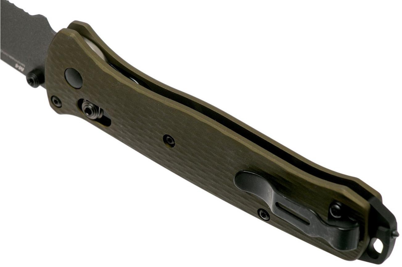 Benchmade Bailout Aluminium 537SGY-1 serrated zakmes