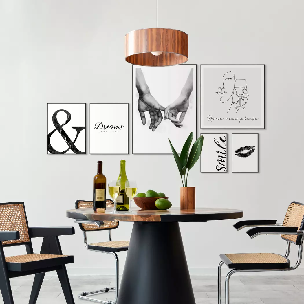 Wandbild 50 x 70 cm Pinkies
