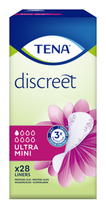TENA Discreet Ultra Mini Inlegkruisjes 28ST