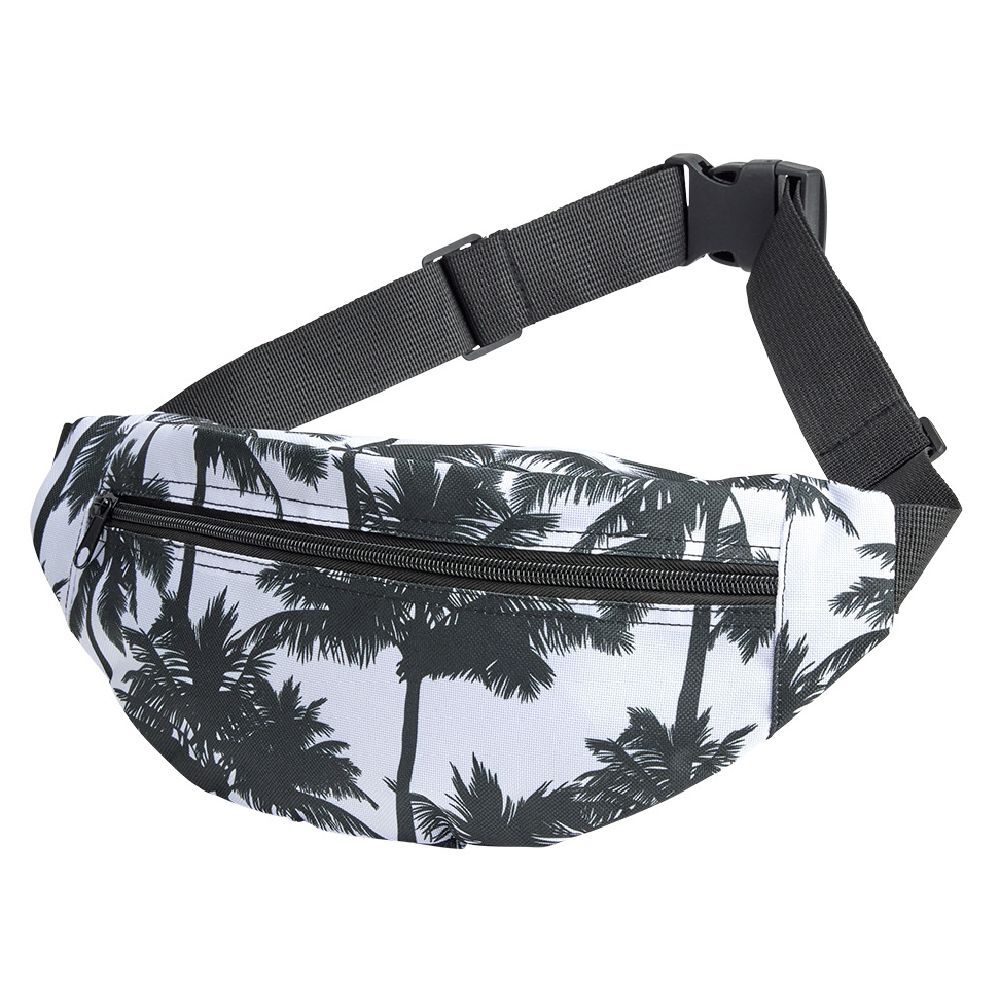 Sacoche banane polyester imprimé