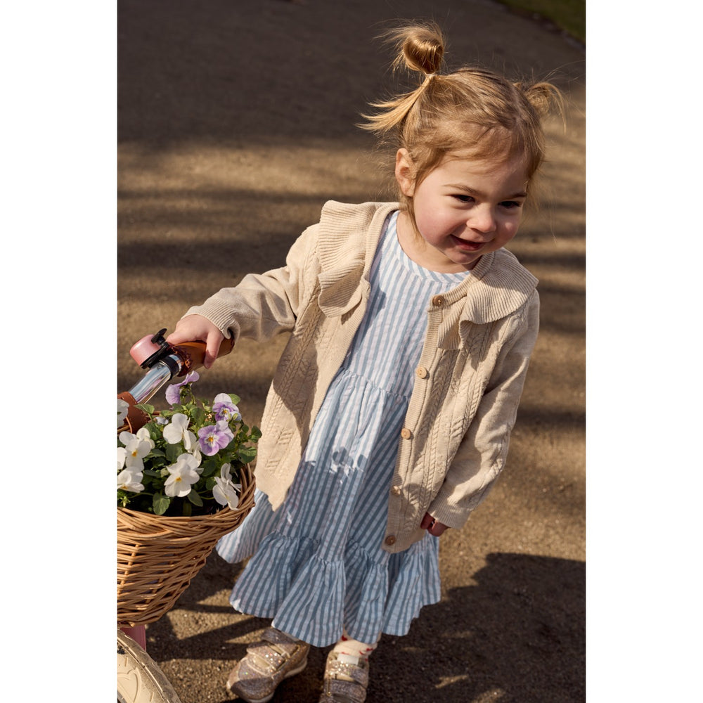 Køb THE NEW Siblings X Luksusbaby Blue Fog Striped Ojo Dress