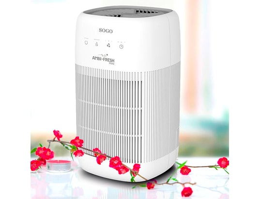 SOGO - Purificateur d'air hepa, déshumidificateur 45w- 2 en 1, filt...