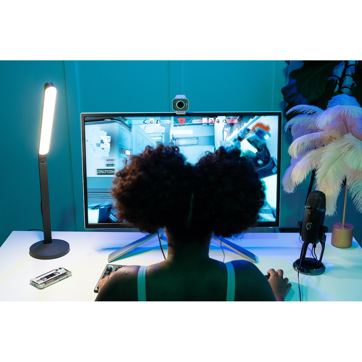 Logitech Litra Beam videolys (sort)
