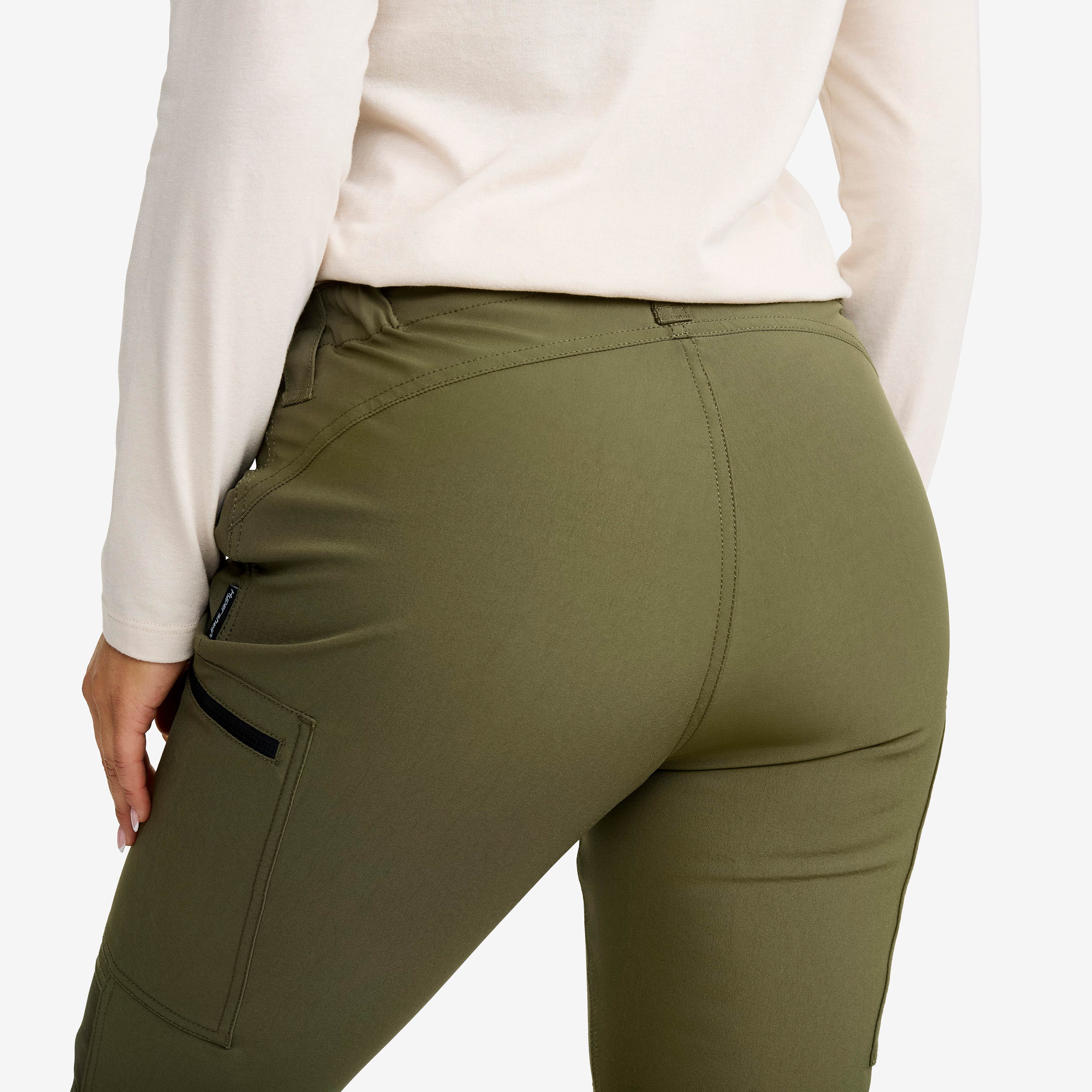Nordwand Highwaist Stretch Pants Dame Olive Night