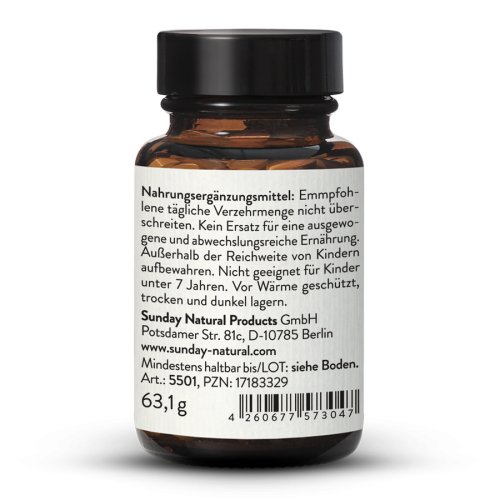 Sunday Natural Products  VITAMIN D3 + K2 MK7 all-trans 5.000IE + 100 µgHOCHDOSIERT