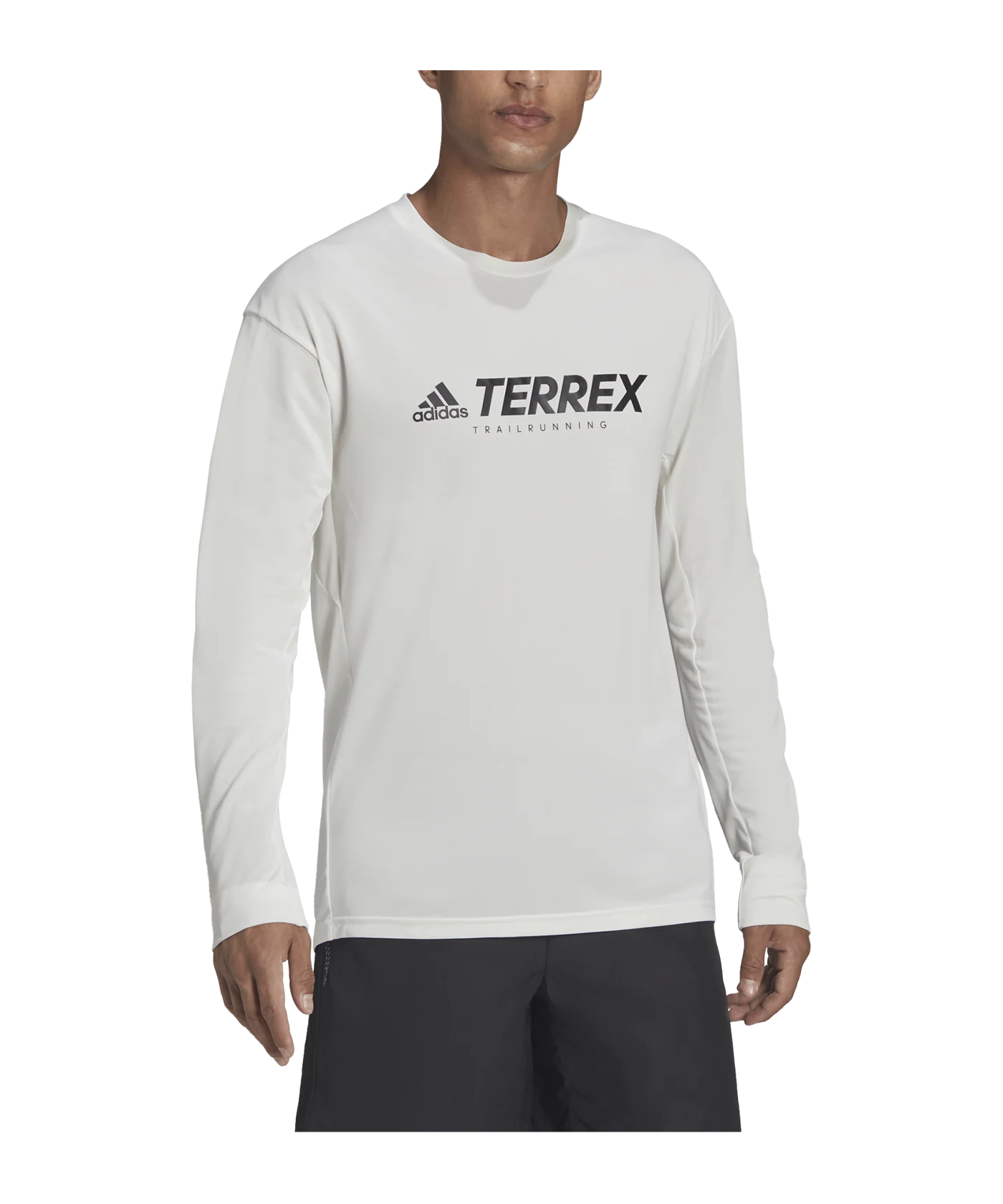 adidas Trail Sweatshirt Running Weiss