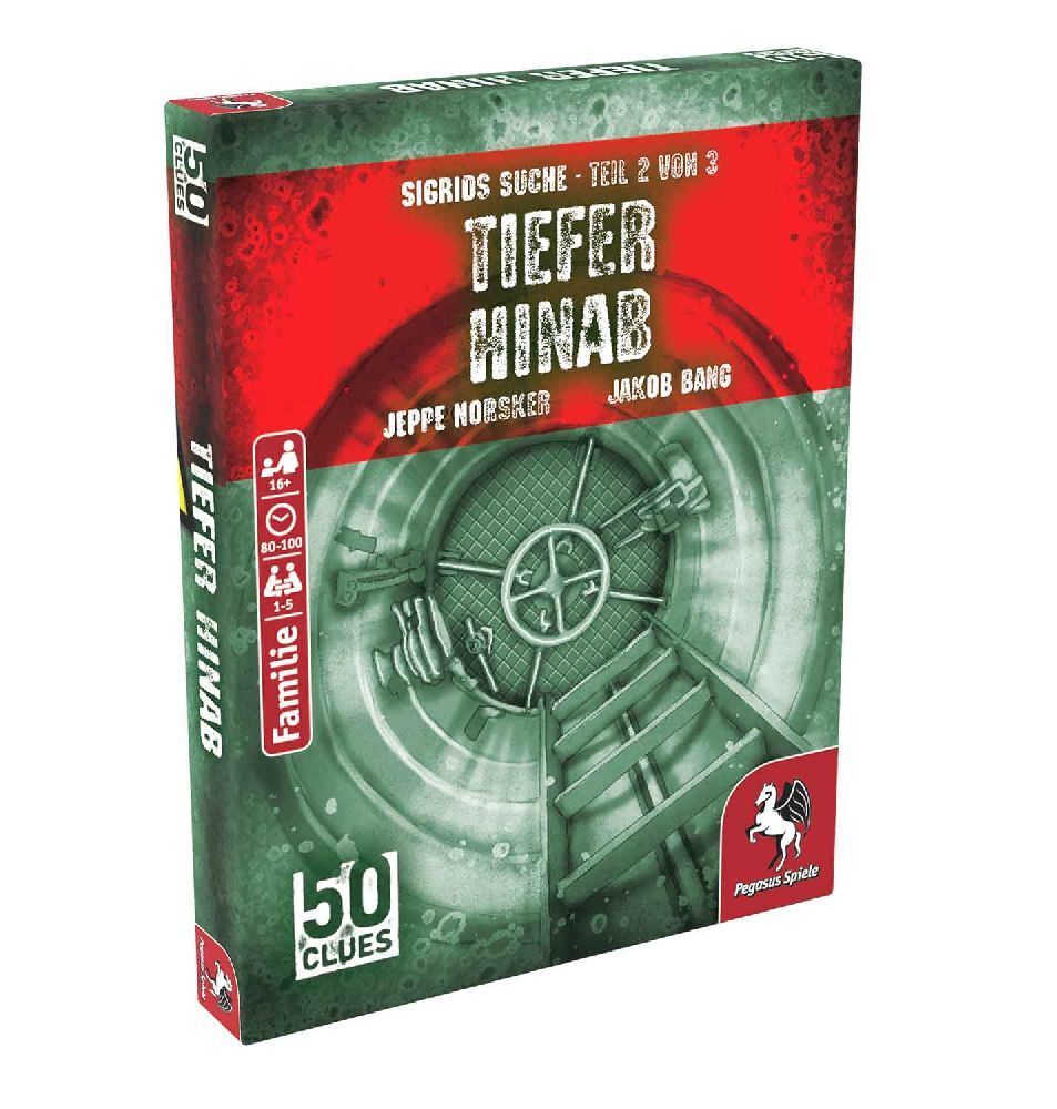 50 Clues  Tiefer hinab (Sigrids Suche, Teil 2 von 3)